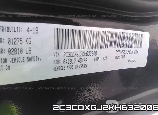 2C3CDXGJ2KH632008 фото 10
