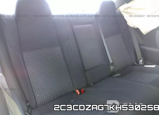 2C3CDZAG7KH530258 фото 9