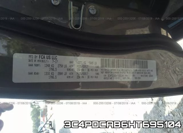 3C4PDCAB6HT695104 фото 10