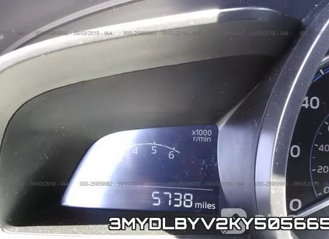 3MYDLBYV2KY505665 фото 8