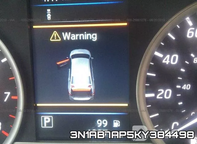 3N1AB7AP5KY384498 фото 8