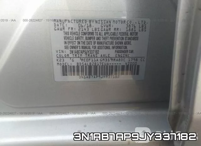 3N1AB7AP9JY337182 фото 10