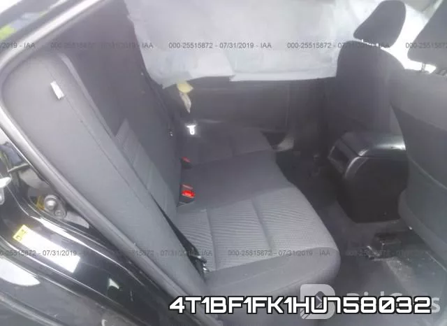 4T1BF1FK1HU758032 фото 9