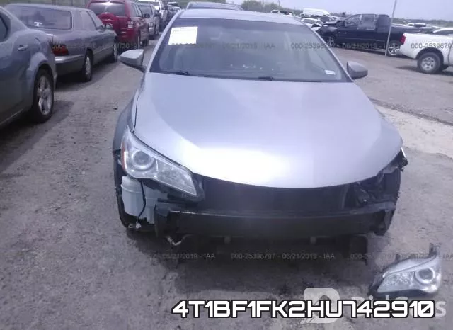 4T1BF1FK2HU742910 фото 7