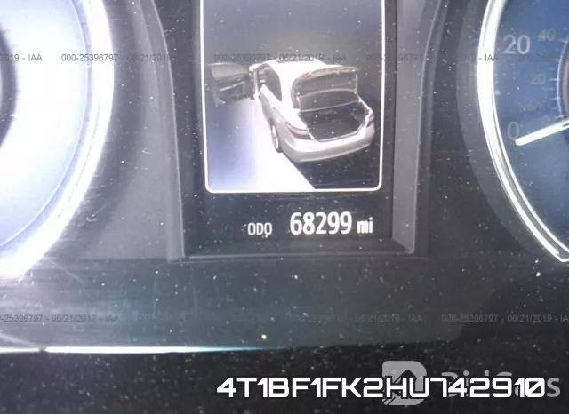 4T1BF1FK2HU742910 фото 8