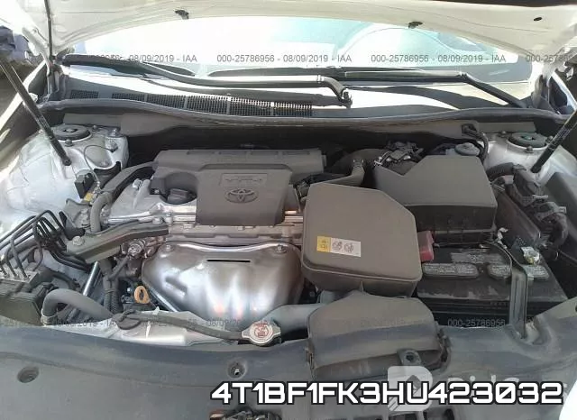 4T1BF1FK3HU423032 фото 2