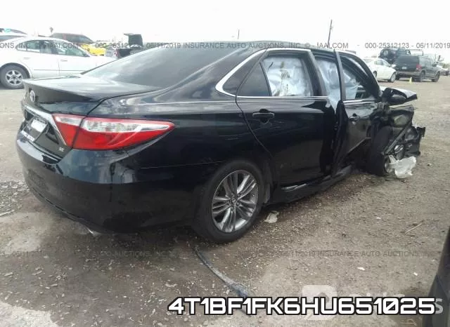 4T1BF1FK6HU651025 фото 5