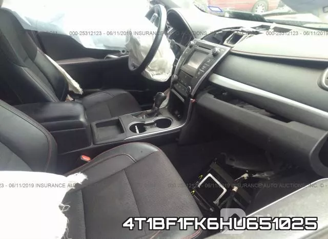 4T1BF1FK6HU651025 фото 6