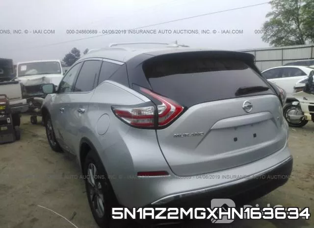 5N1AZ2MGXHN163634 фото 4