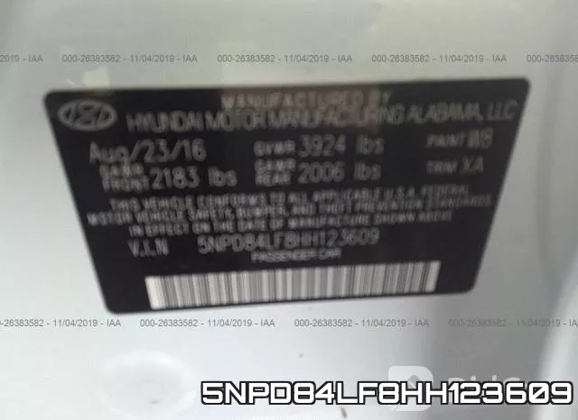 5NPD84LF8HH123609 фото 10