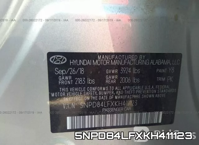 5NPD84LFXKH411123 фото 10