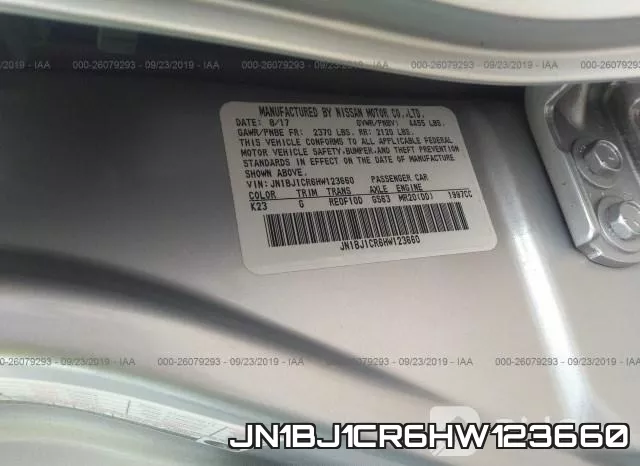 JN1BJ1CR6HW123660 фото 10