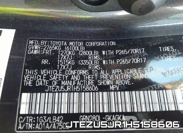 JTEZU5JR1H5158606 фото 10
