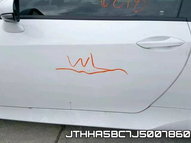 JTHHA5BC7J5007860 фото 10