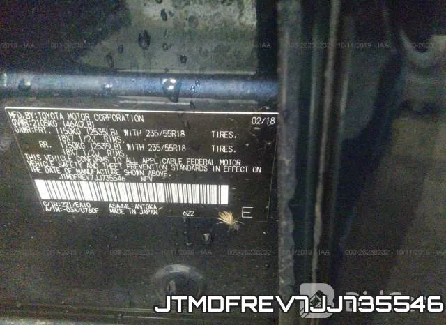 JTMDFREV7JJ735546 фото 9