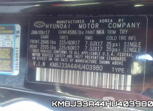 KM8J33A44HU403980 фото 10