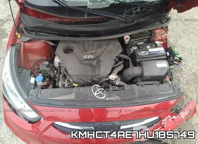 KMHCT4AE7HU185749 фото 2