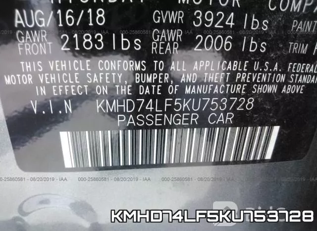KMHD74LF5KU753728 фото 10