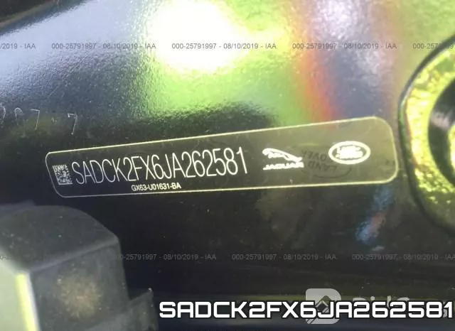 SADCK2FX6JA262581 фото 10