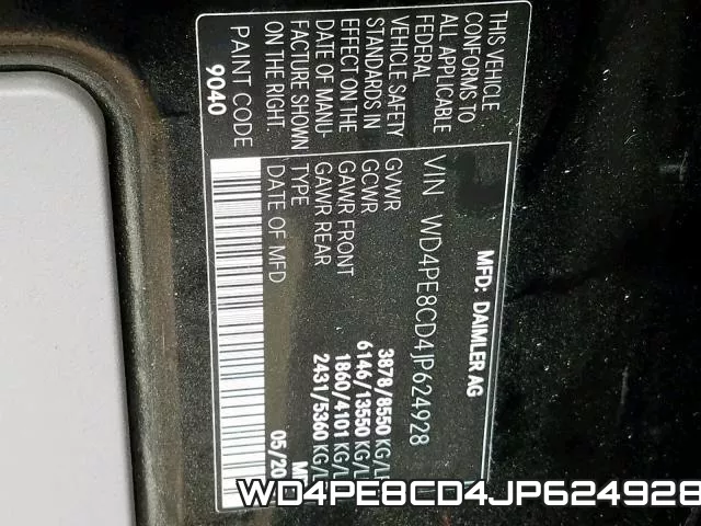 WD4PE8CD4JP624928 фото 2