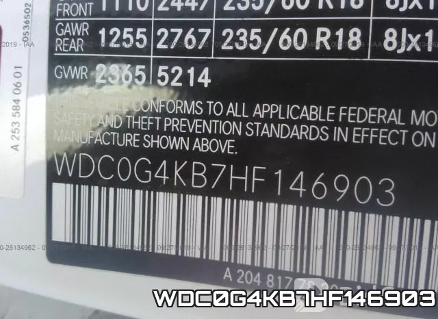 WDC0G4KB7HF146903 фото 10
