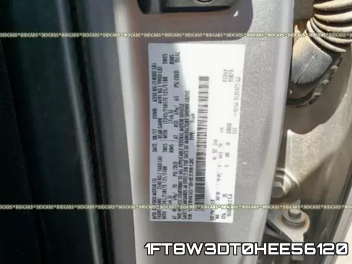 1FT8W3DT0HEE56120 фото 2