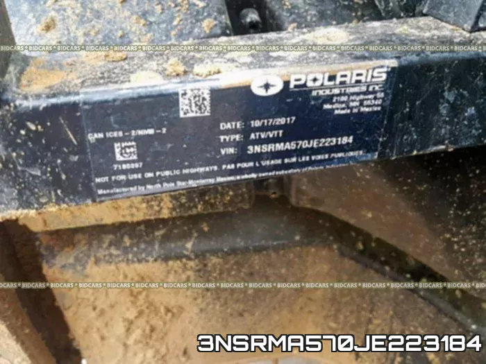 3NSRMA570JE223184 фото 2