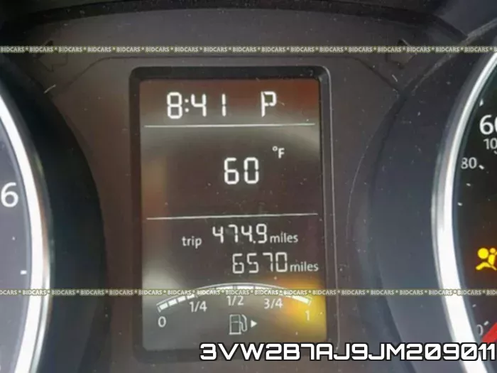 3VW2B7AJ9JM209011 фото 9