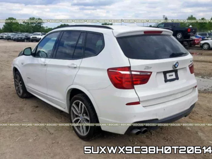 5UXWX9C38H0T20614 фото 4