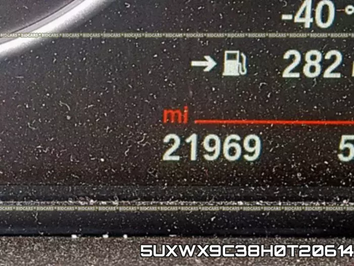 5UXWX9C38H0T20614 фото 9