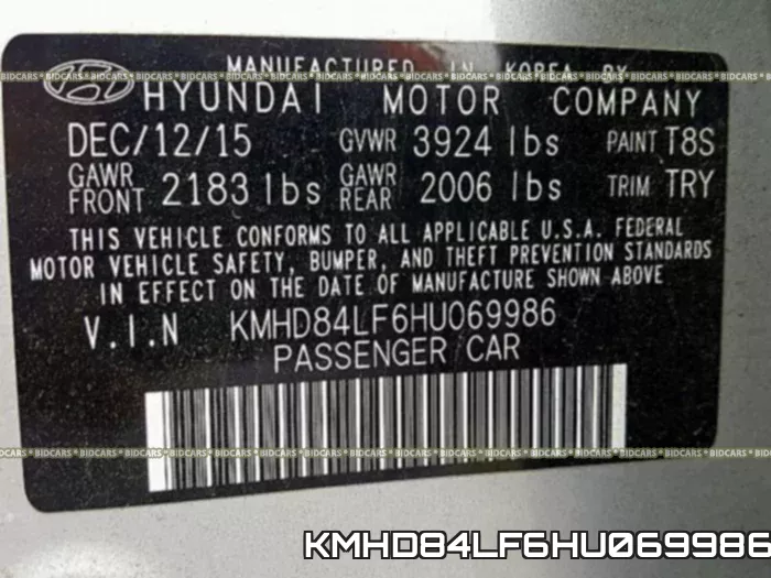 KMHD84LF6HU069986 фото 2