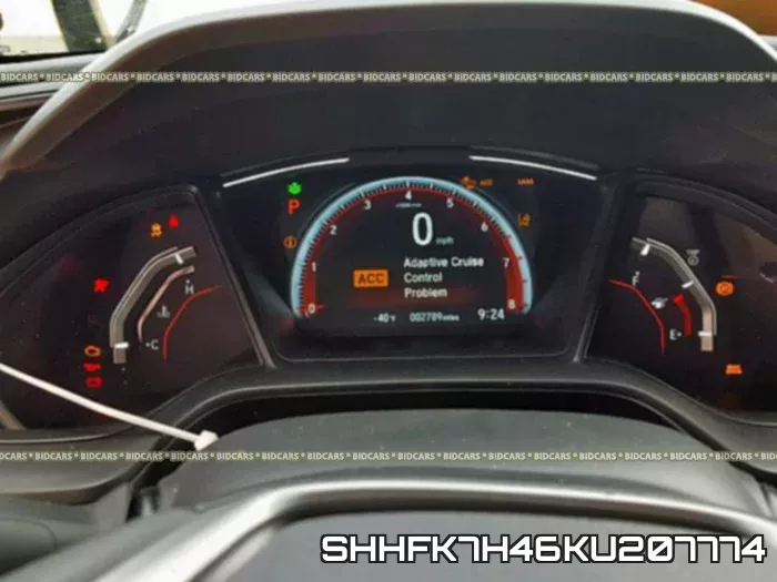 SHHFK7H46KU207774 фото 9