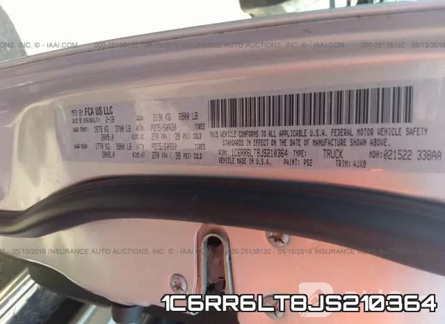 1C6RR6LT8JS210364 фото 10