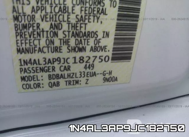 1N4AL3AP9JC182750 фото 10