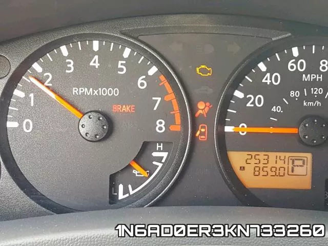 1N6AD0ER3KN733260 фото 9