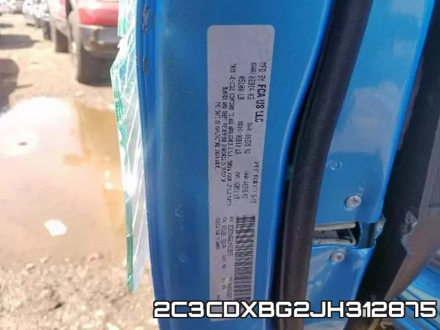 2C3CDXBG2JH312875 фото 2