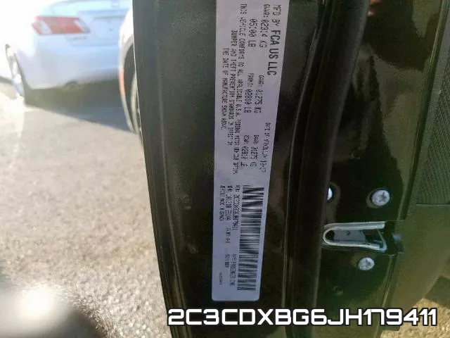 2C3CDXBG6JH179411 фото 2