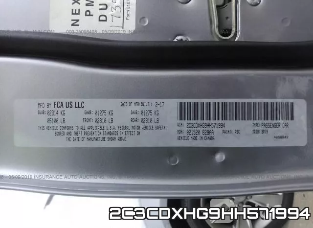 2C3CDXHG9HH571994 фото 10
