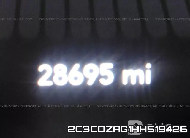 2C3CDZAG1HH519426 фото 8