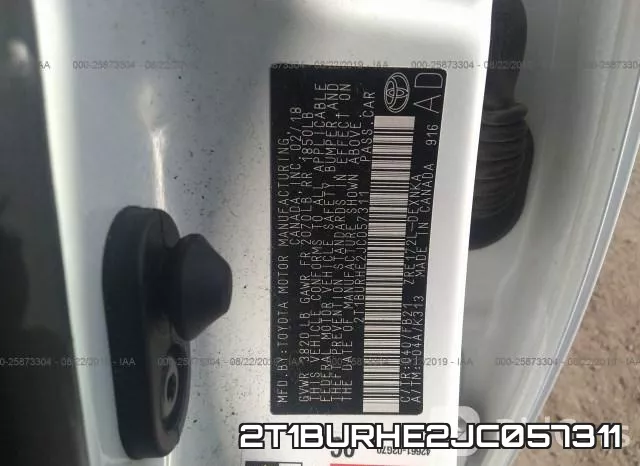 2T1BURHE2JC057311 фото 10