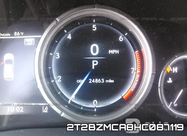 2T2BZMCA8HC087119 фото 8