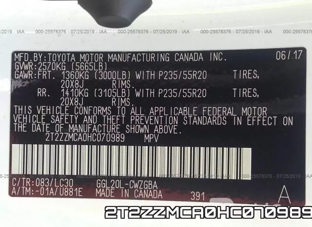 2T2ZZMCA0HC070989 фото 10