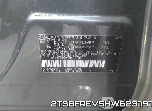 2T3BFREV5HW623797 фото 10