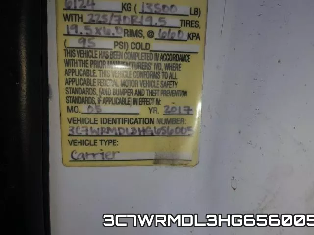 3C7WRMDL3HG656005 фото 2