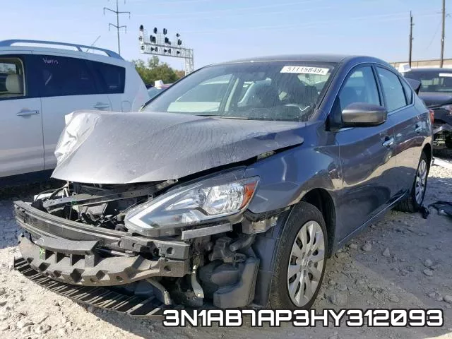3N1AB7AP3HY312093 фото 3