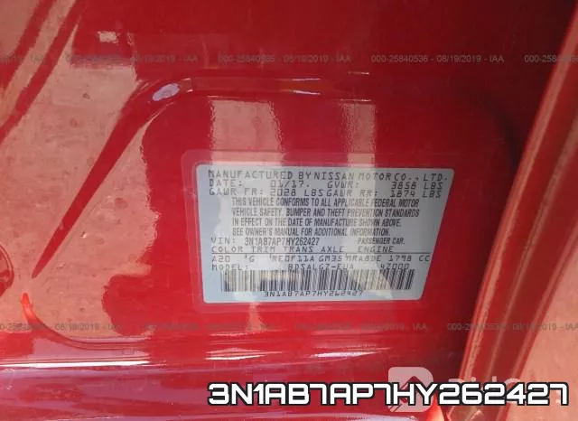3N1AB7AP7HY262427 фото 10