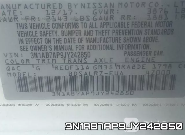 3N1AB7AP9JY242850 фото 10