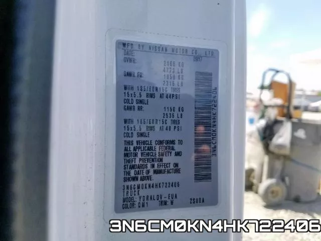 3N6CM0KN4HK722406 фото 2