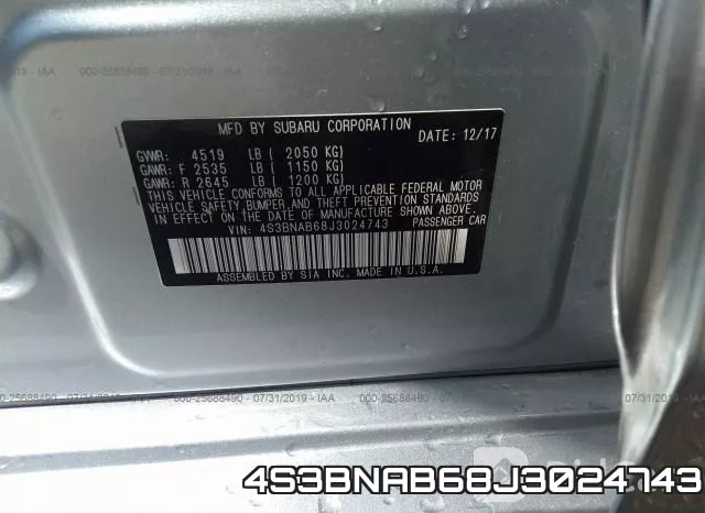 4S3BNAB68J3024743 фото 10