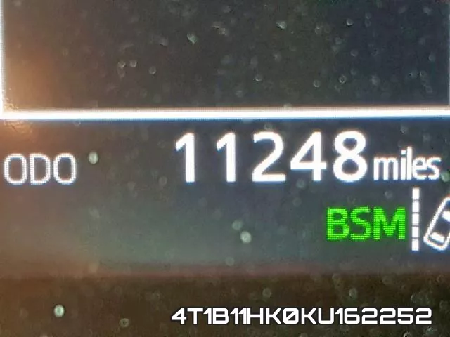 4T1B11HK0KU162252 фото 9